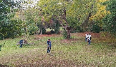 Darıca Millet Bahçesi’nde temizlik seferberliği