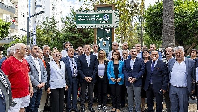 Hüseyin Atılgan’ın ismi Yenişehir’de parka verildi