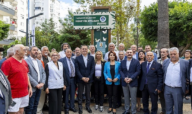 Hüseyin Atılgan’ın ismi Yenişehir’de parka verildi