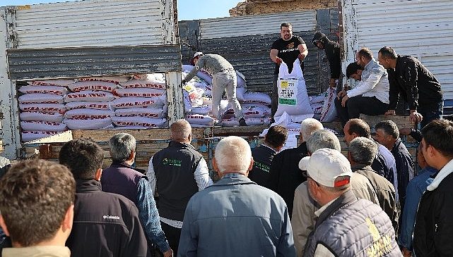 Konya Büyükşehir’den Çiftçiye Kuraklığa Dayanıklı Mercimek Tohumu Desteği