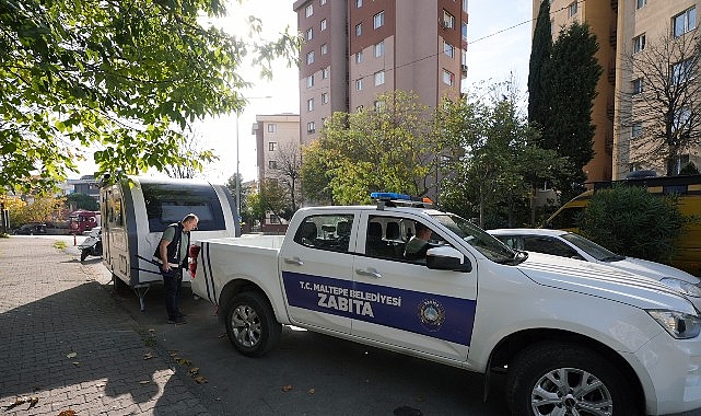 Maltepe sokaklarında karavanlara geçit yok!