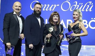 MESAM ödül töreni ünlüleri buluşturdu