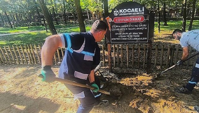 Ormanya’da oyun gruplarına periyodik bakım