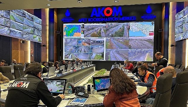 AKOM’dan sağanak yağış uyarısı: İBB ekipleri teyakkuzda