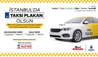 Uygulama Bazlı Taksi İçin Yeni İhale 9 Aralık’ta