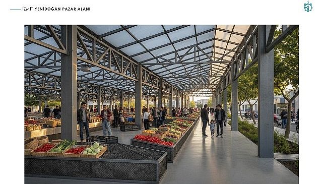 İzmit Yenidoğan’a modern kapalı pazar alanı geliyor